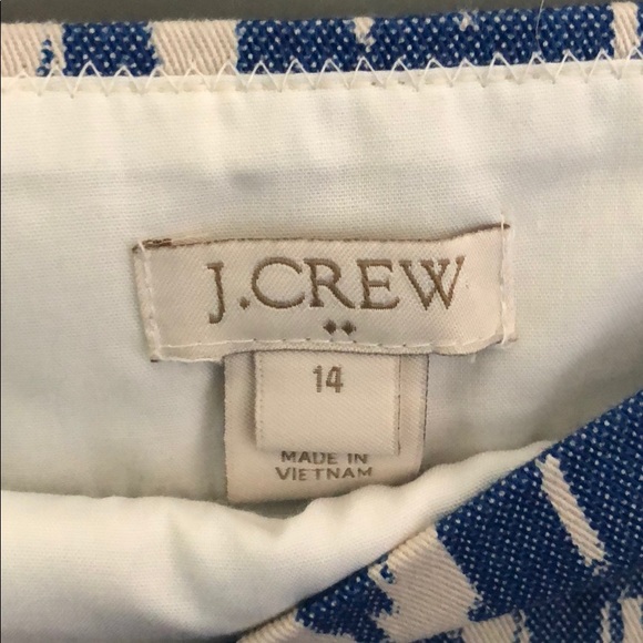 J. Crew patterned shorts, barely worn - Picture 3 of 3